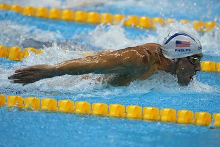 Michael Phelps  o maior medalhista olmpico da histria.