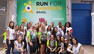 Equipe da PUC Minas no <em>Run for Parkinson's</em> de 2018