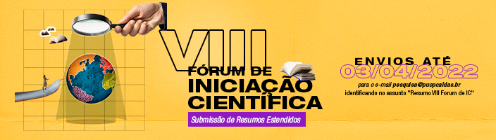 Participe do VIII Fórum de Iniciação Científica