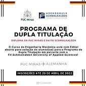 Programa de Dupla Titulação - Engenharia Mecânica- PUC Minas - FH Schmalkalden